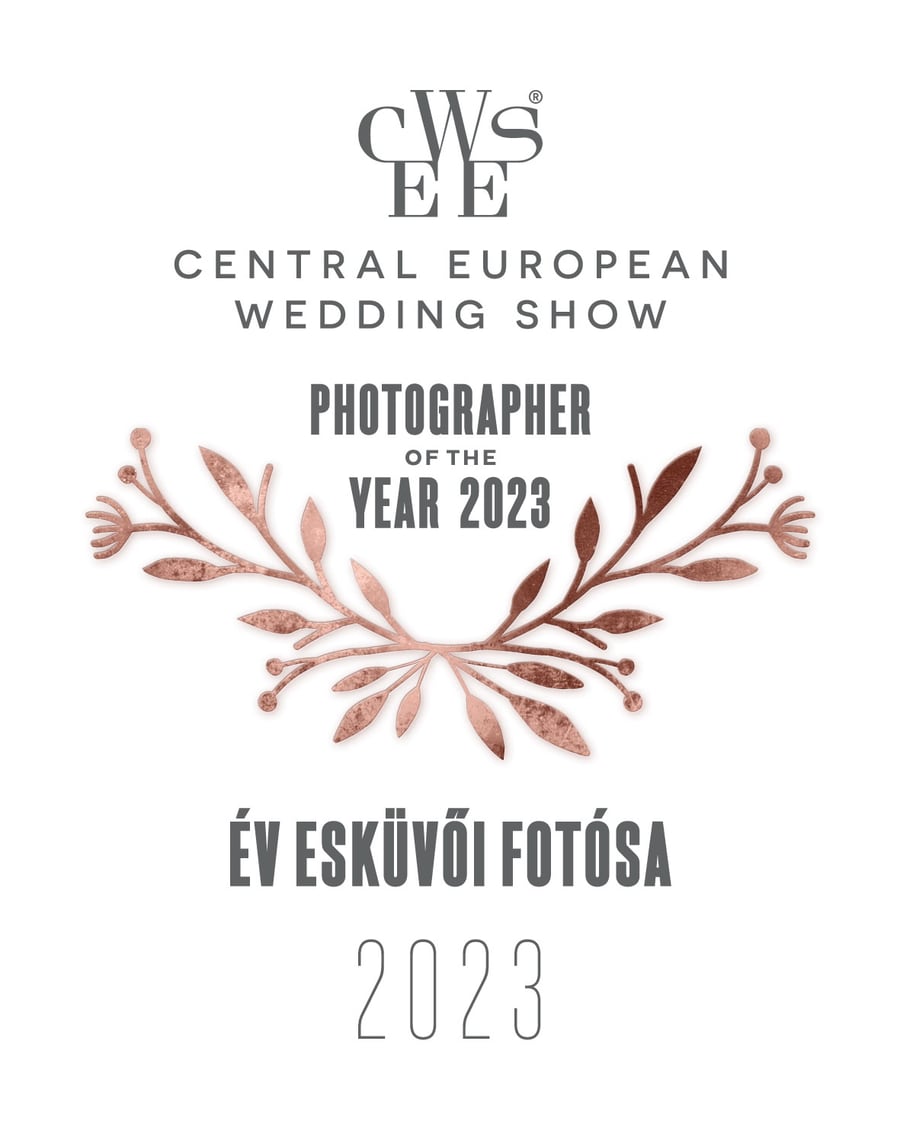 Central European Wedding Show – Év Esküvői Fotósa 2023 jelvény